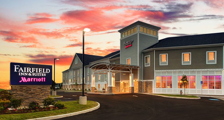 Exterior Design Rendering_Fairfield Inn and Suites, Hyannis, MA_by Russell and Dawson