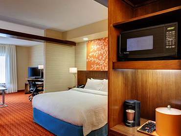 Guest Room_Fairfield Inn and Suites, Hyannis, MA_by Russell and Dawson