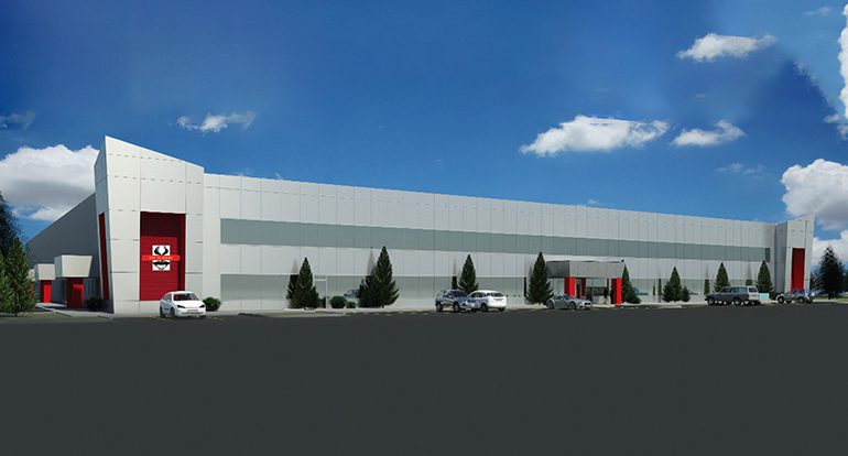 OSF Flavor_Rendering of Industrial Building Addition_Architecture Design_by Russell and Dawson