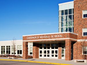 Grisworld-Middle-School Griswold Middle School is a 5-8 grade school of 525 students located in eastern Connecticut. In 2008, Russell & Dawson was requested by the client to provide structural engineering services.