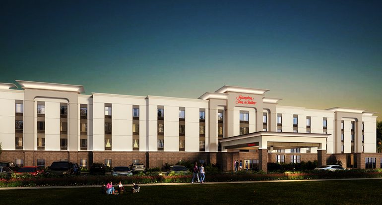 Hampton Inn, Keene, NH_ Design Build Project by Russell and Dawson