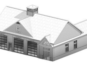 Quick Lube, Avon, CT This project is a 4,144 SQFT (2,254 SQFT Basement + 1,890 SQFT First Floor) industrial-style Lube Shop building, providing quick oil change facilities.