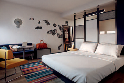 Aloft Hotel Room Design by Russell and Dawson