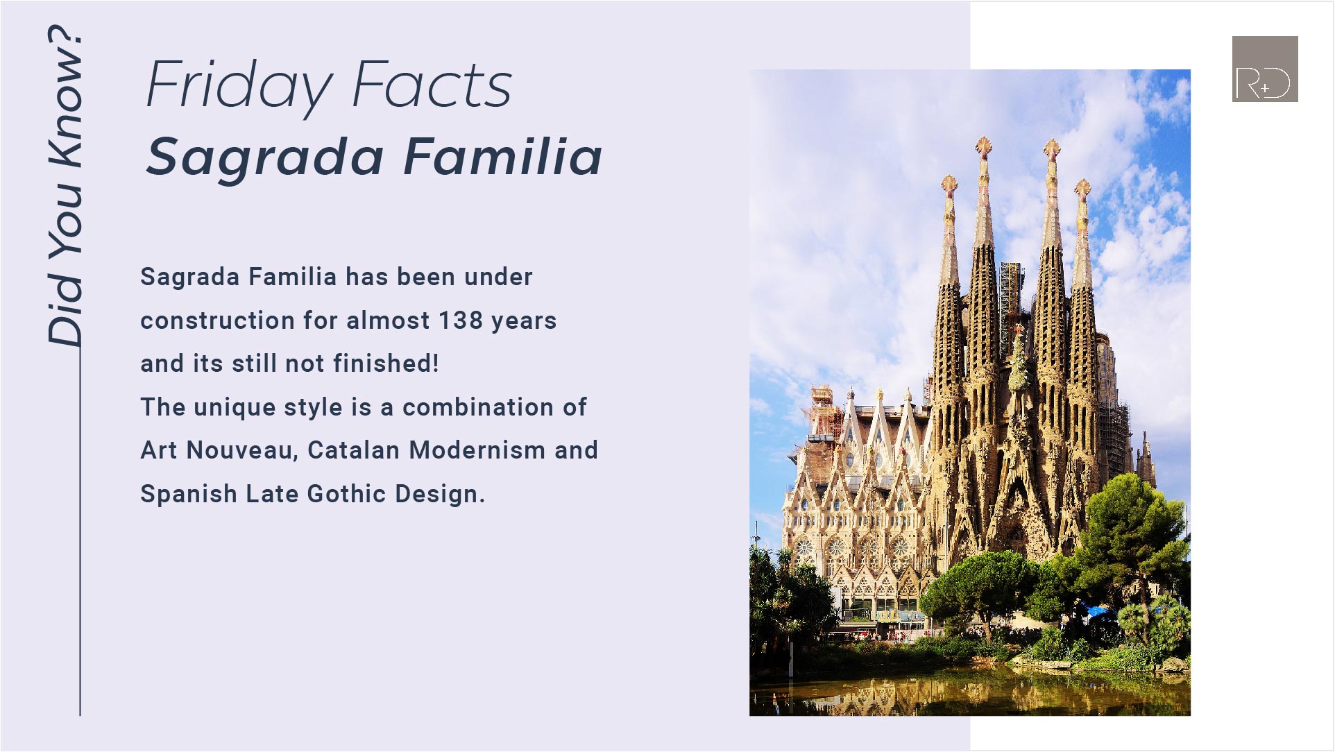 AEC Facts by Russell and Dawson - Sagrada Famillia