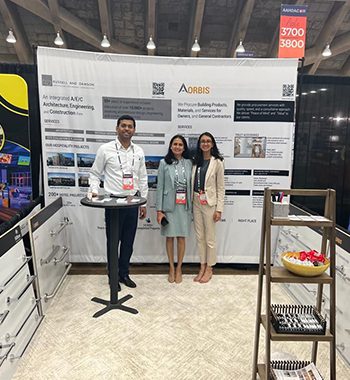 Russell and Dawson at booth 3404 at AAHOA