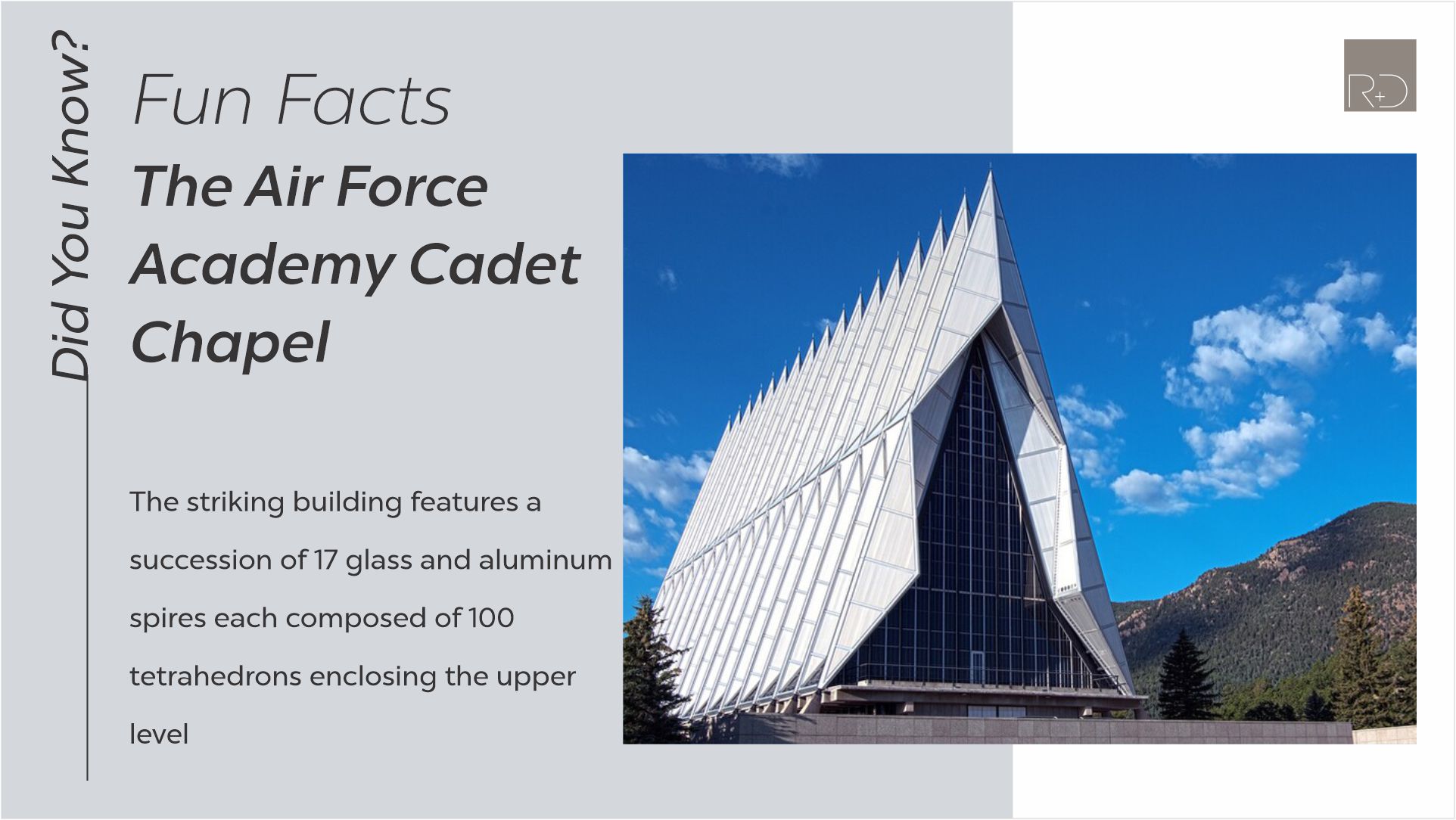 Russell and Dawson Inc. Air Force Academy Cadet Chapel