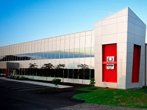 O.S.F. Flavors. Windsor, CT ,Russell and Dawson Inc. provided Architectural Design Services and engineered a 22,670 sq. ft. industrial space addition and a 20,700 sq. ft. 2-story office and laboratory space addition for OSF Flavors Inc. in Windsor, CT
