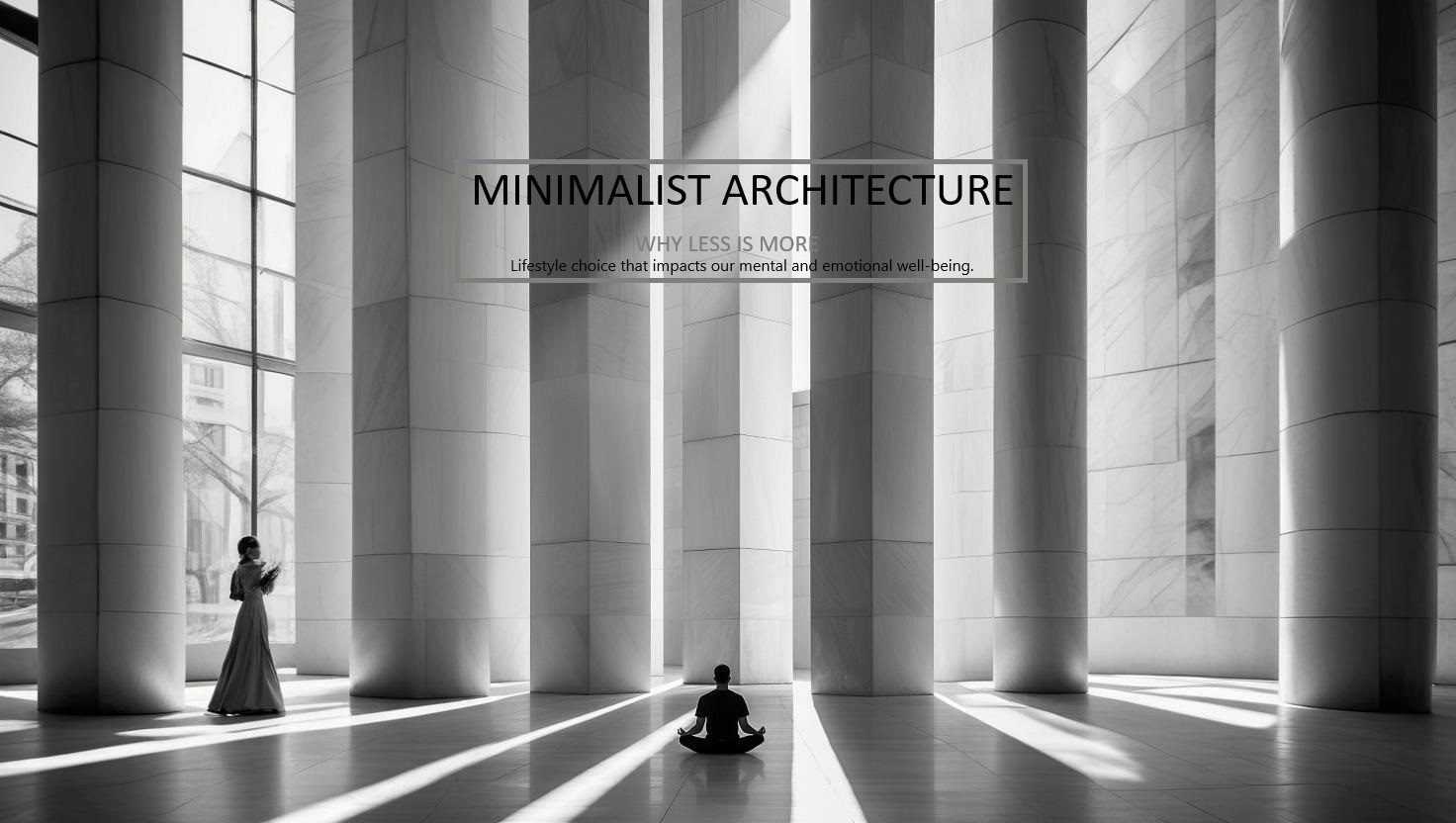 Minimalist architecture this design philosophy, rooted in the principle of “less is more,” is more than just an aesthetic trend—it’s a lifestyle choice that impacts our mental and emotional well-being.