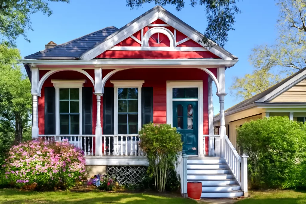 The shotgun house plays a large role in the folklore and culture of the south. Superstition holds that ghosts and spirits are attracted to shotgun houses because they may pass straight through them, and that some houses were built with doors intentionally misaligned to deter these spirits.